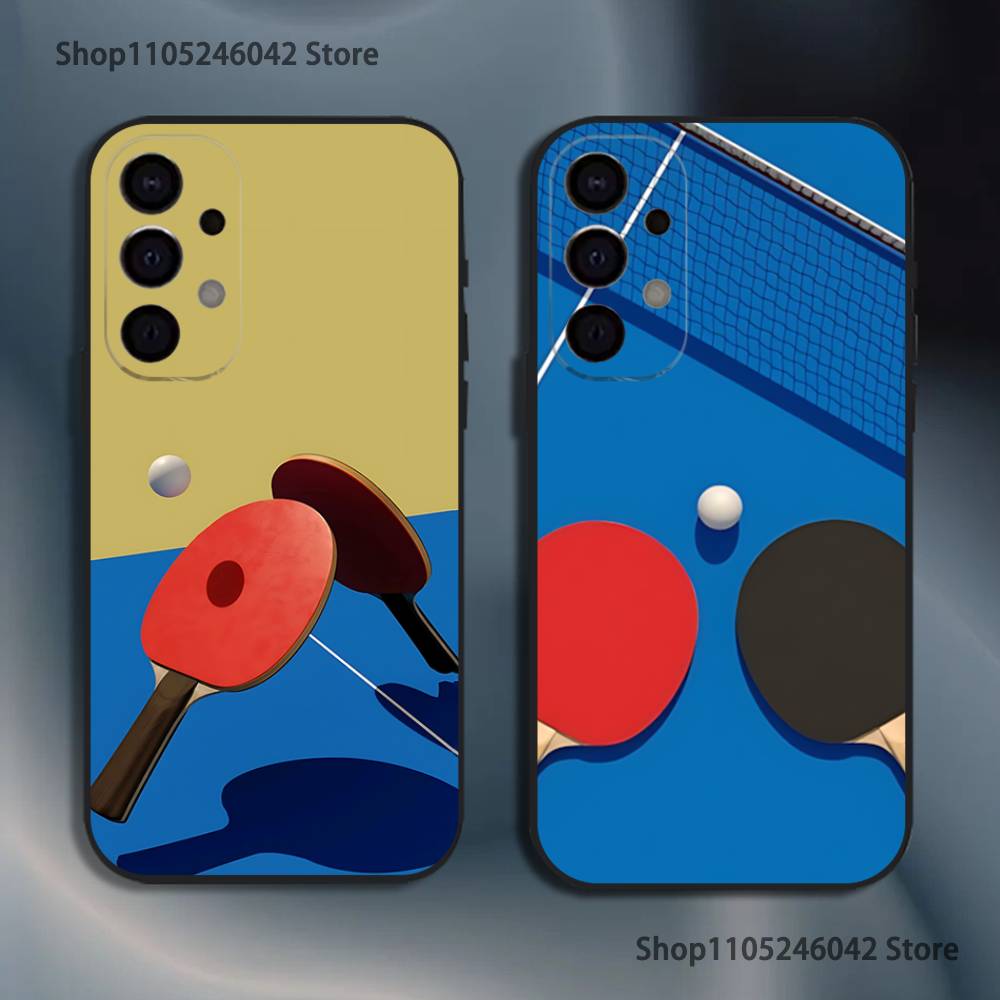 Table Tennis Cartoon - Raqueta de tenis de mesa Ping