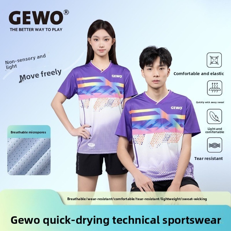 Table Tennis Uniform - GEWO alemán nuevo tenis de mesa