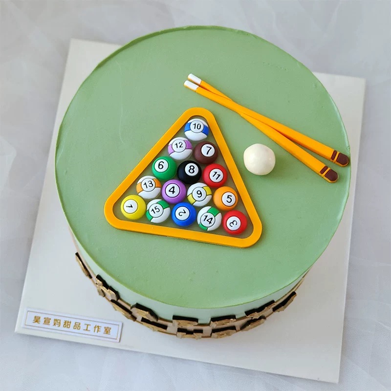 Table Tennis Shop - Decoración de cumpleaños de pastel de