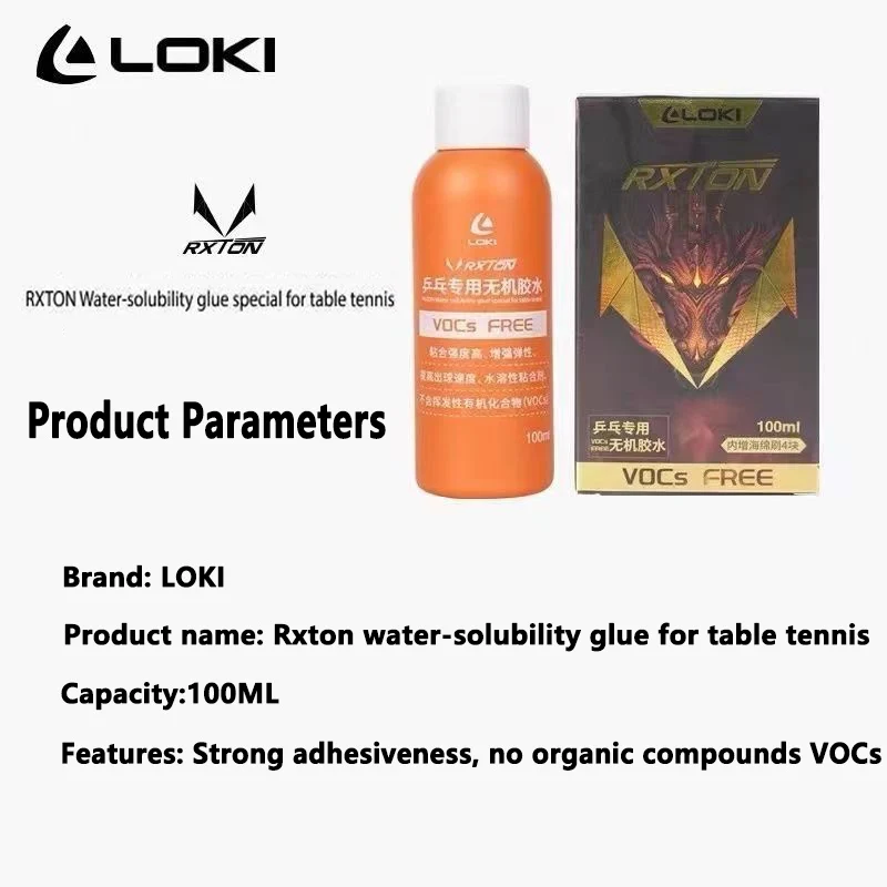 Pegamento a Base de Agua LOKI  - Table Tennis Shop reseña y precio
