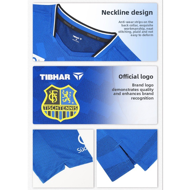 TIBHAR ropa deportiva de tenis - Table Tennis Uniform reseña y precio
