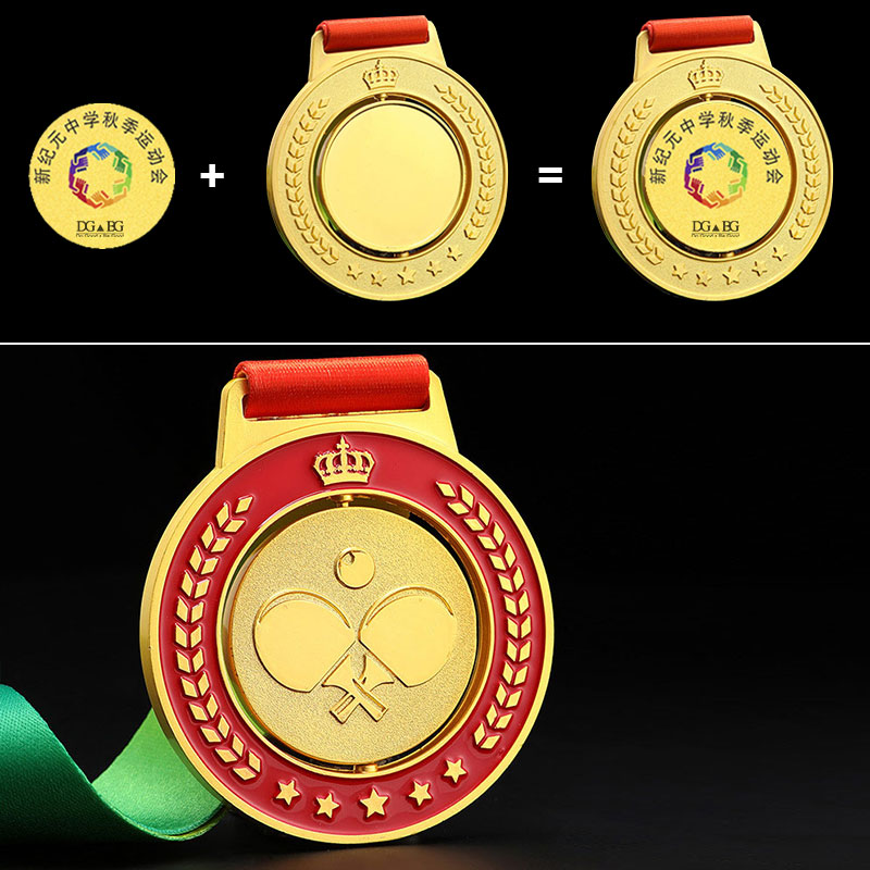 Medallas de tenis de mesa, oro - Table Tennis Shop reseña y precio