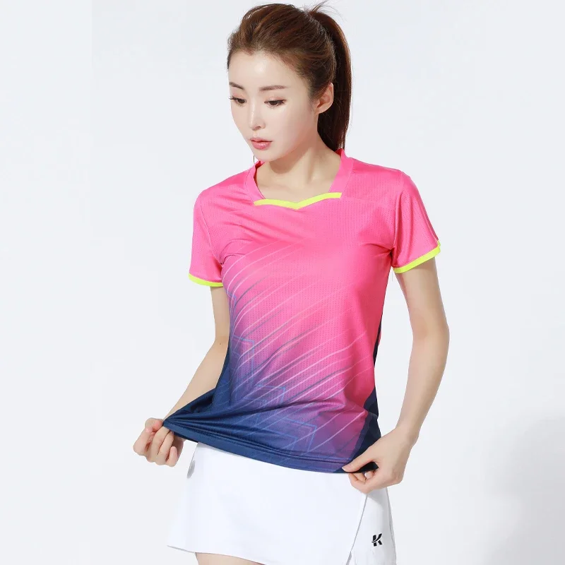 Camisa de bádminton, uniformes - Table Tennis Uniform reseña y precio