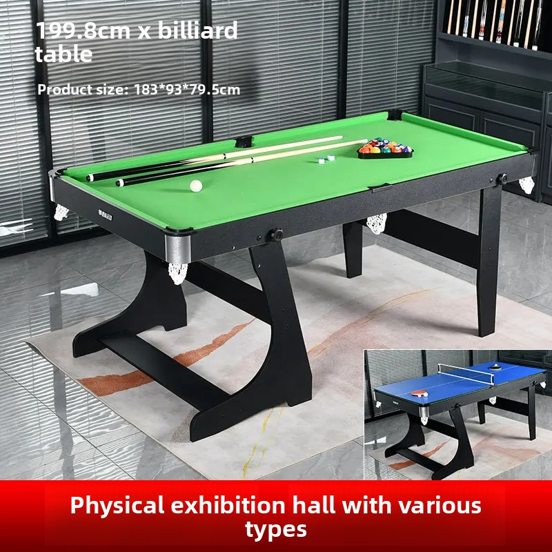 Mesa de billar plegable de 6 p - Table Tennis For Kids reseña y precio