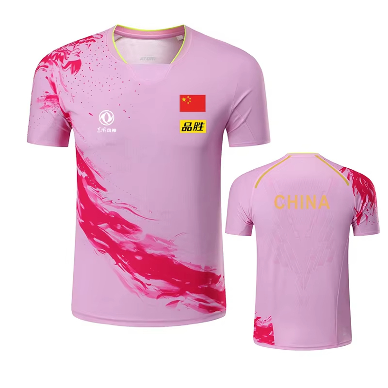 Camiseta con estampado de teni - Table Tennis Uniform reseña y precio