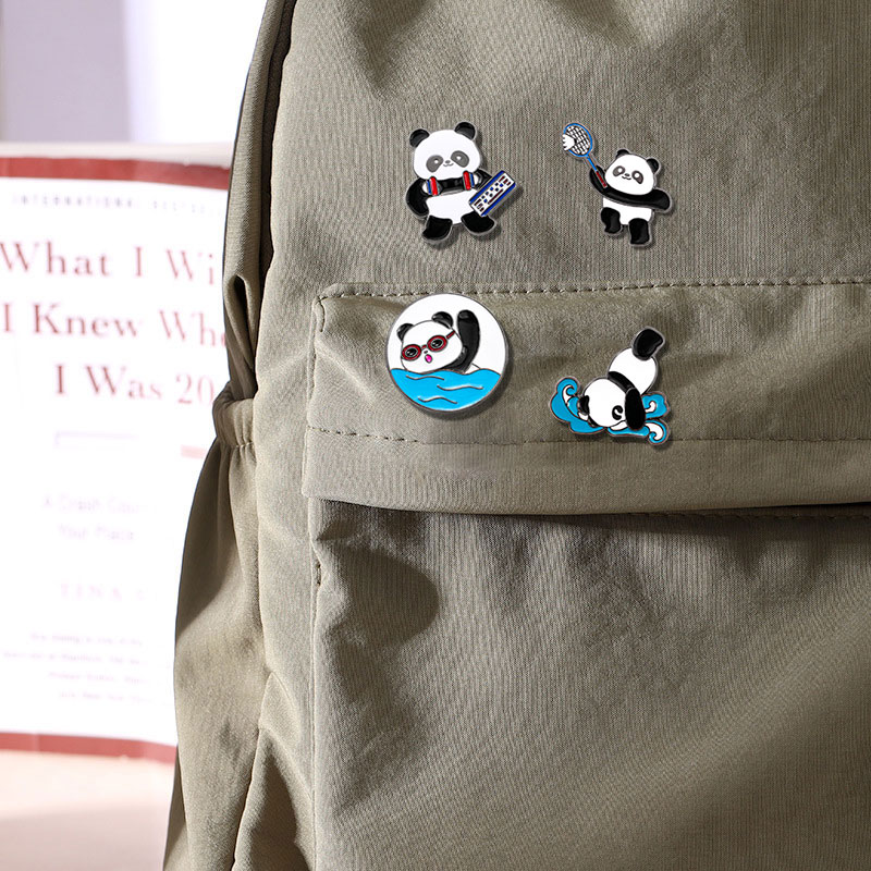Broches esmaltados con tema de - Table Tennis Cartoon reseña y precio