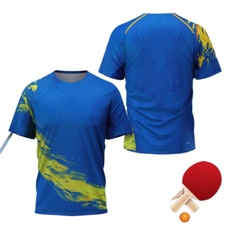 Camiseta con gráfico de tenis  - Table Tennis Uniform reseña y precio