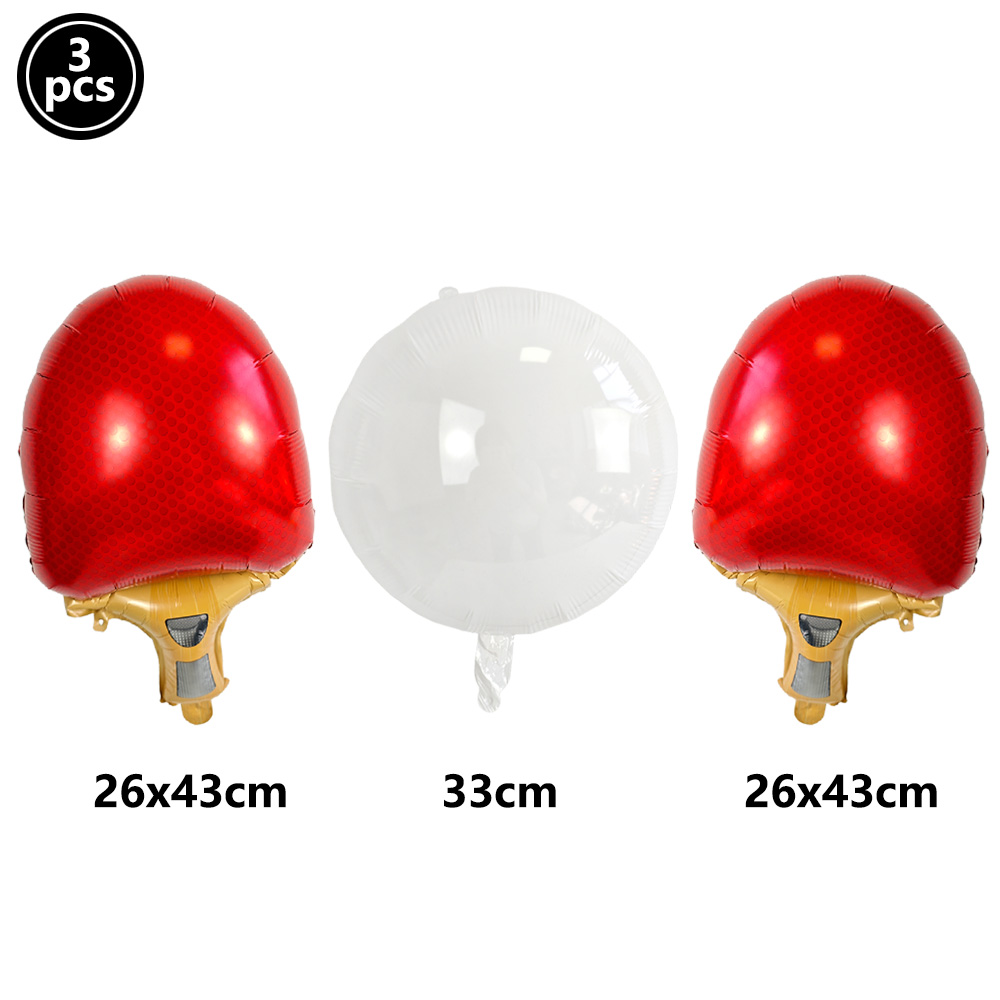 Globo de Aluminio con Forma de - Table Tennis Cartoon reseña y precio