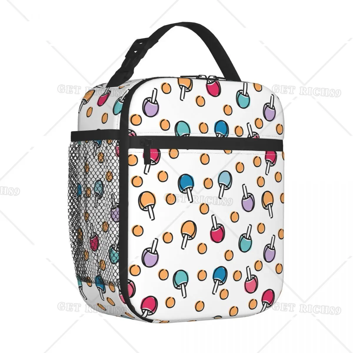 Bolsa Térmica para Almuerzo co - Table Tennis Cartoon reseña y precio